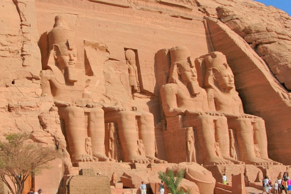 Abu Simbel in Egypte