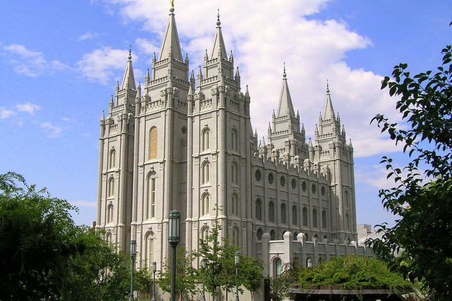 Salt Lake City Utah Tempel (1893)