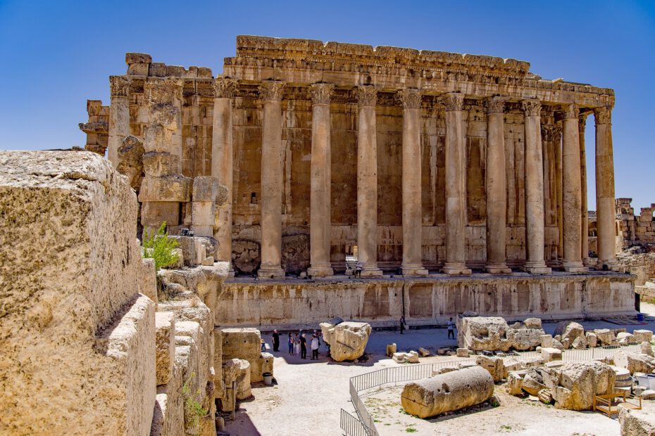 Baalbek of Heliopolis in Libanon