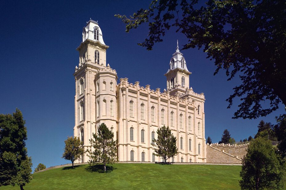 Manti Utah Tempel (1888)