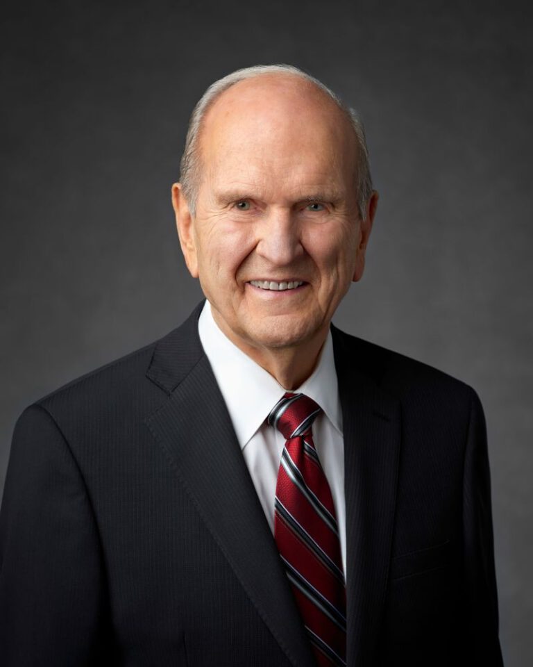 De huidige profeet Russell M. Nelson